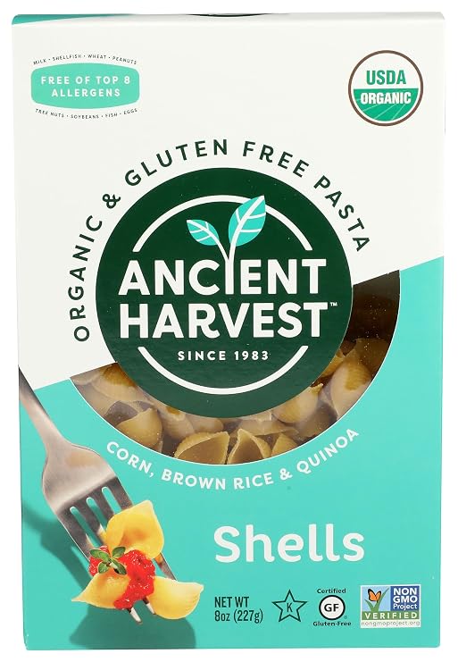 Ancient Harvest, Quinoa Shells, 8 oz