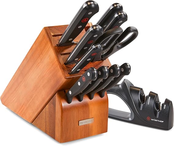 WUSTHOF Gourmet 12-Piece Knife Block Set