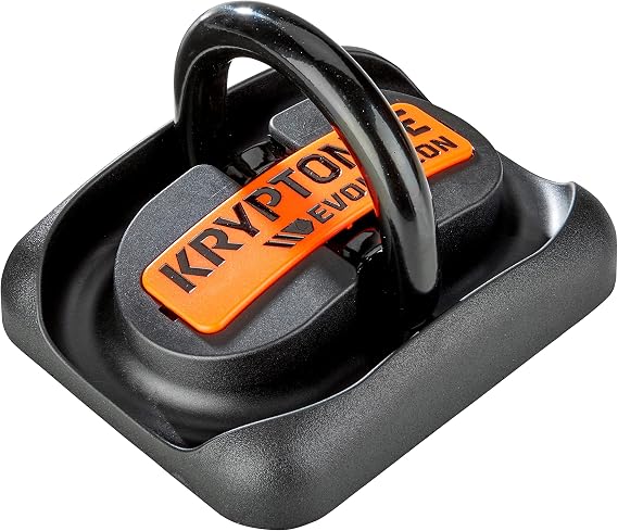 Kryptonite Evolution Ground Anchor, Heavy-Duty Steel Wall & Floor Mount