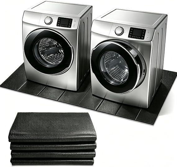 Foldable Anti Vibration Mat for Washer and Dryer,62.9"x 29.5" Anti Pads