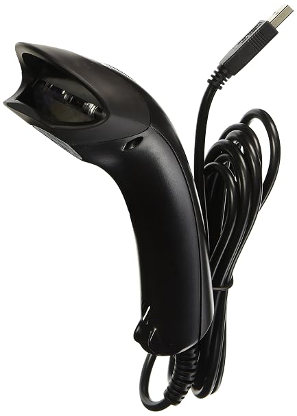 Idtech IDBA-4244MRB ValueScan II Mid Range CCD Scanner, USB, Black