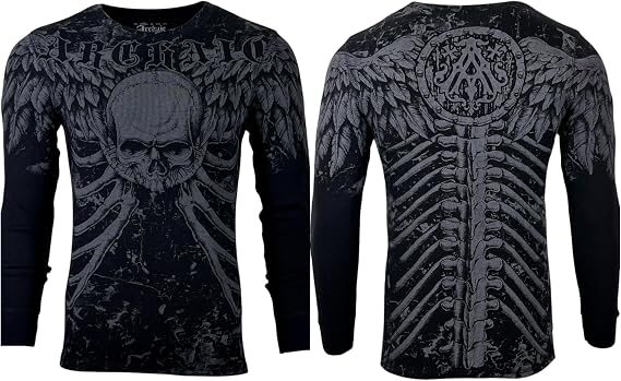 Xtreme Couture by Affliction Men's Thermal Shirt Collison