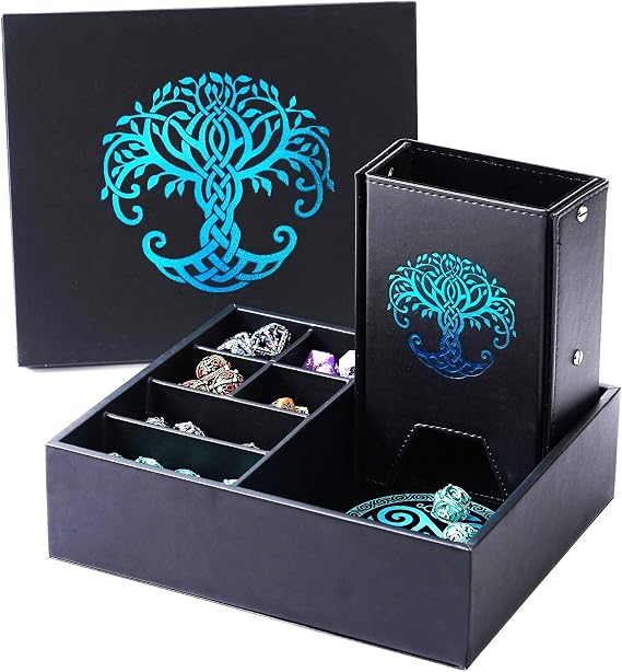 Soar Forge All-in-One Game Roamer - Dice Tray & Tower for DND and RPG
