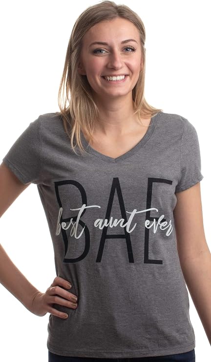 Women's Funny Saying T-Shirts, Sarcastic Cute Phrase Humor Joke V-Neck Tee Shirt Tops