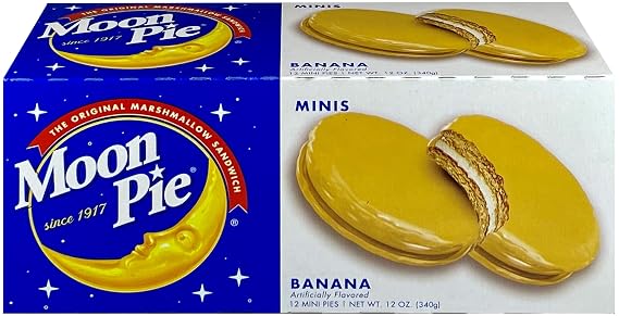 Mini Moon Pies 12ct Box (Pack of 1) (Banana)