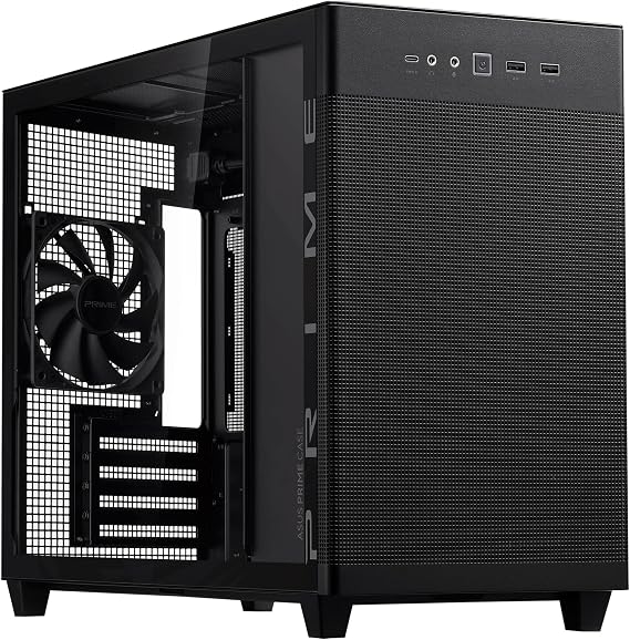 ASUS AP201 ASUS PRIME CASE TG Micro ATX Bilgisayar Kasası