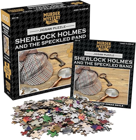 Bepuzzled Classic Mystery Jigsaw Puzzle - Sherlock Holmes, 1000
