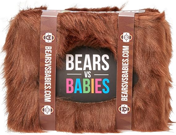 Exploding Kittens Bears vs. Babies 2-5 Players - Ages 10+ 20 Minutes to Play - Monster Building Card Game - Party Game, Family Game Night, Kid and Adult Card Game