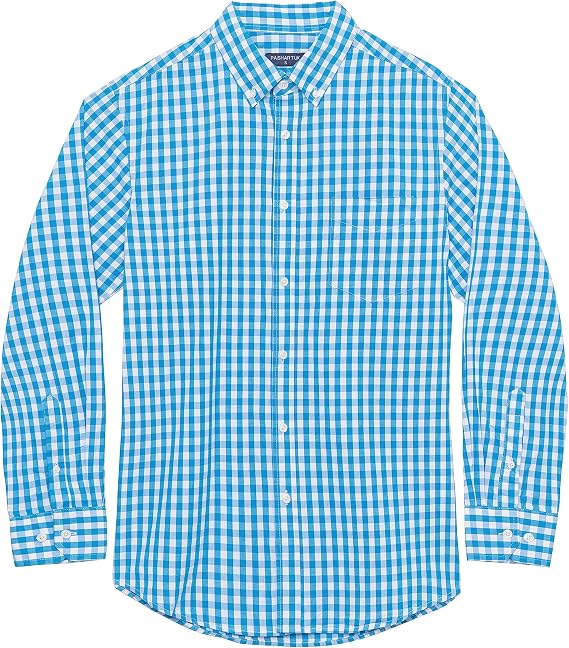Cotton Regular Fit Mens Long Sleeve Shirts Button Down Shirts for Men