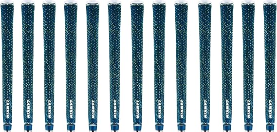 Lamkin UTx Solid Cord Blue Golf Grip Bundle (13 Piece), Standard