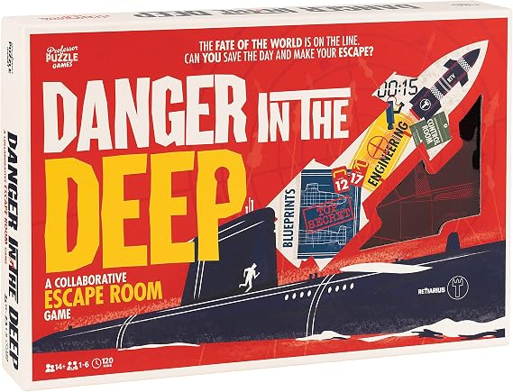 Professor PUZZLE Danger in the Deep | Escape Room Game