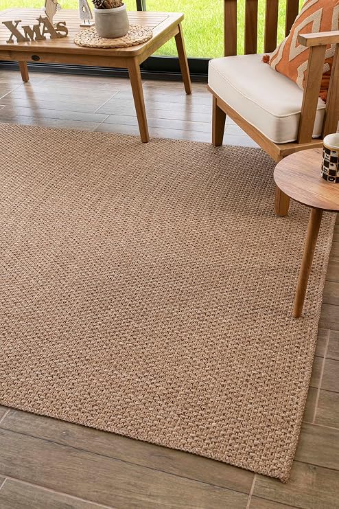 Naturel Jüt Halı Modern Örme Kilim Rusticana_3101