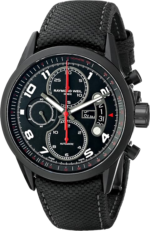 Raymond Weil Men's 7730-BK-05207 Stainless Steel Automatic Watch