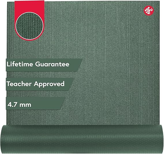 Manduka PROlite Yoga Mat - Premium Thick Mat Lightweight High Performance Grip Support and Stability in Yoga Pilates Gym Fitness - Standard Multi Size Multi Colour