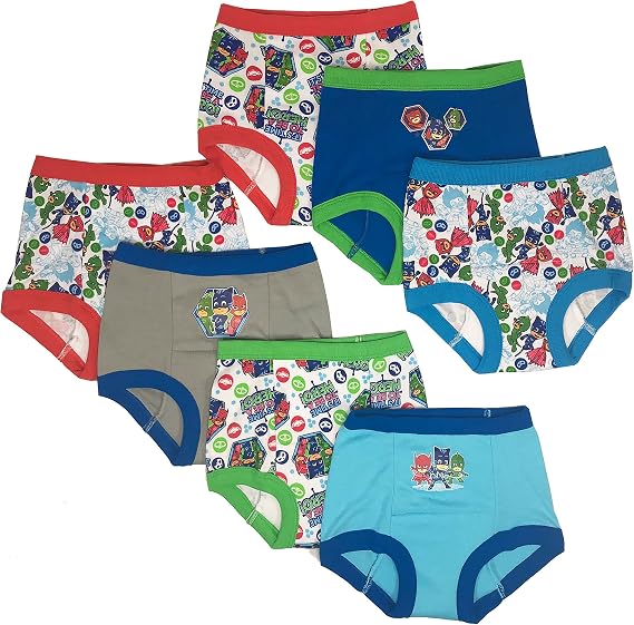 PJ Masks unisex-adult Potty Training Pants Includes Success Tracking Chart and Stickers in Sizes 2t, 3t, and 4tBaby and Toddler Potty Training Underwear
