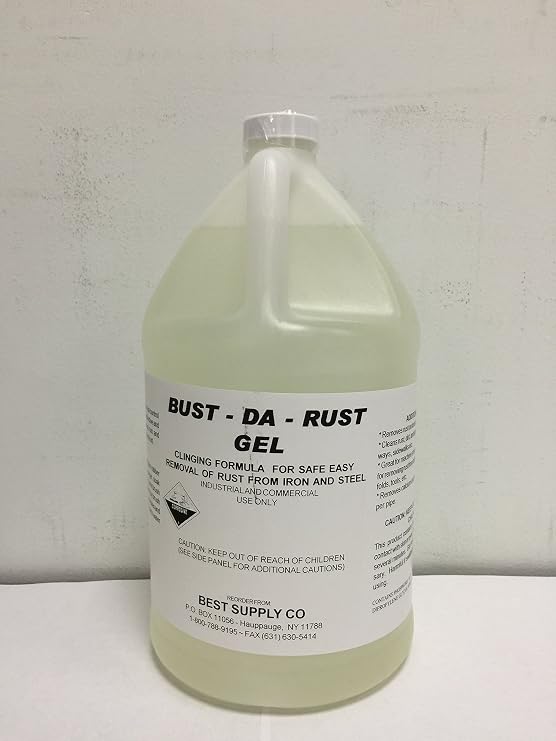Bust-da-Rust! Rust Away/Gel - 3x1 Gallon Case