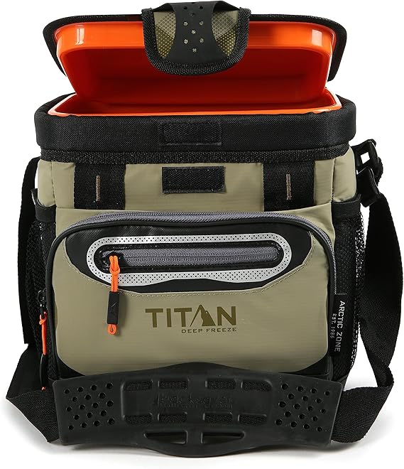 Titan Zipperless HardBody Cooler, Keeps Ice 2 Days