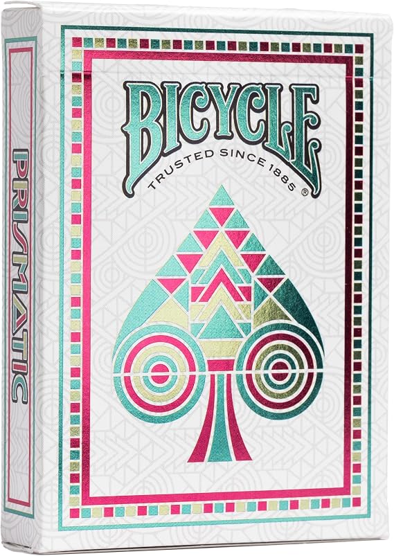 Bicycle Prism Playing Cards Modern Vibrant Design Cold Foil