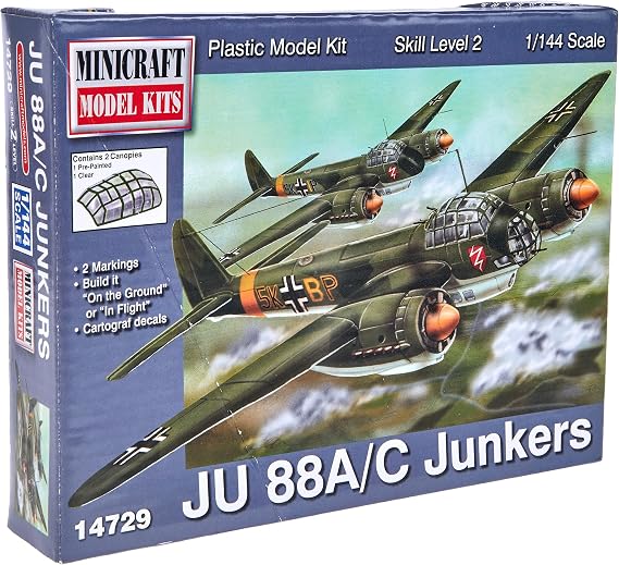Minicraft JU-88 A/C Luftwaffe