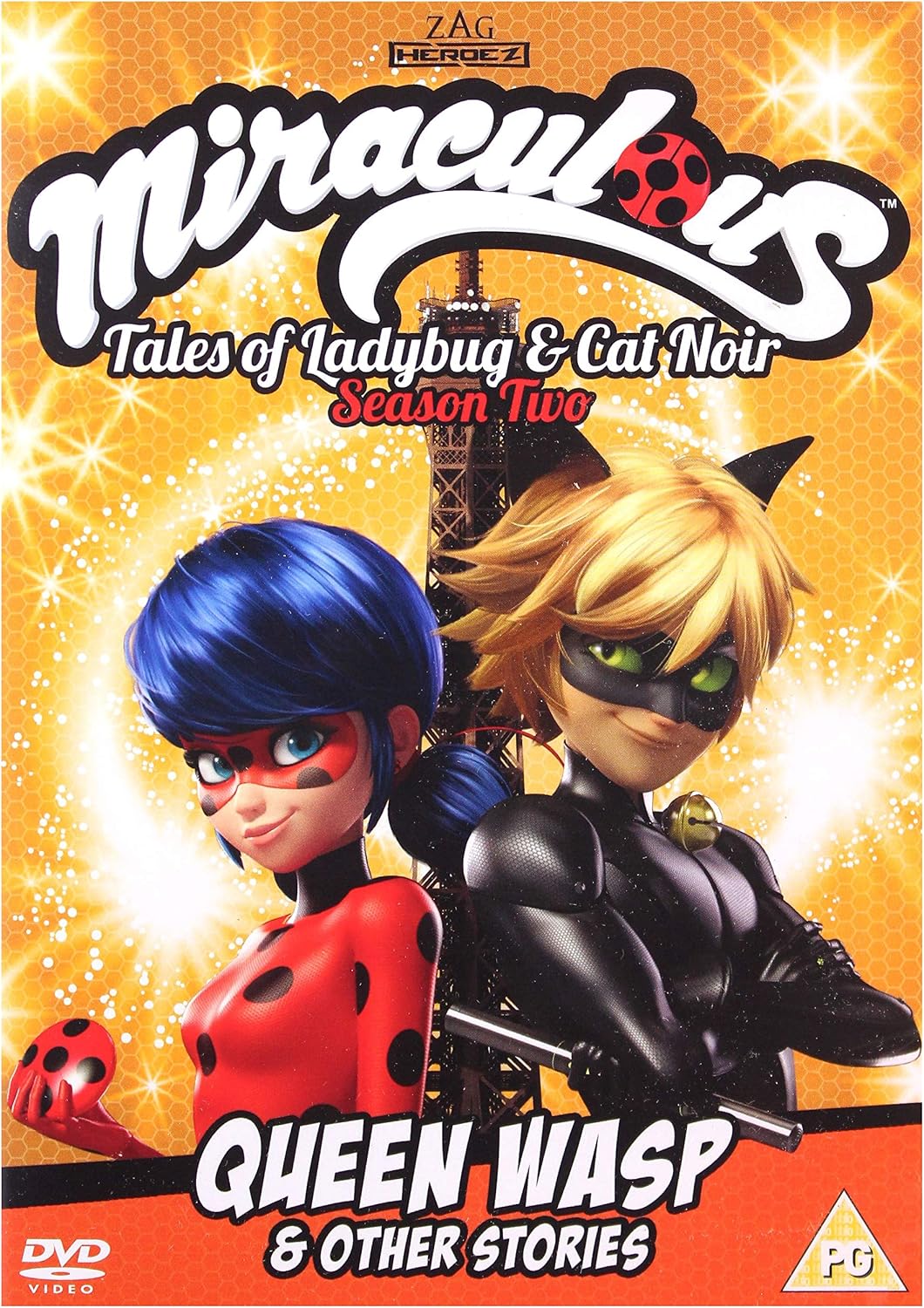 Miraculous: Tales of Ladybug and Cat Noir - Season 2 Queen Wasp & Other Stories (Vol 4) [DVD]