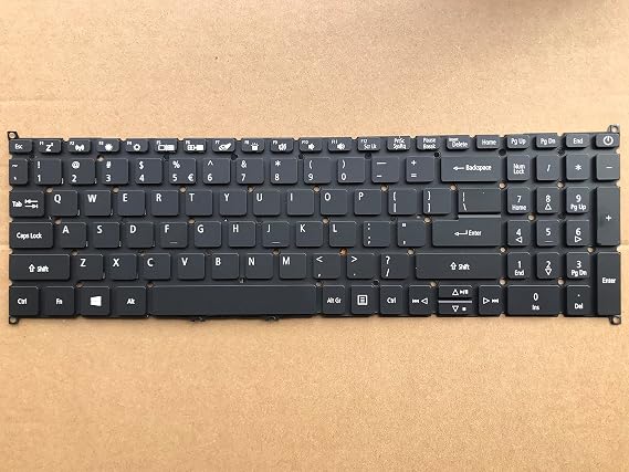 Original New for Acer Aspire 7 Laptop A715-75G-544V 15.6" US Backlit Keyboard