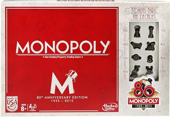 Monopoly 80th Anniversary Edition Board Game