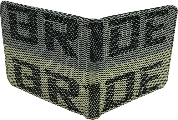 Bride JDM Bi-Fold Wallet - Gray/Beige
