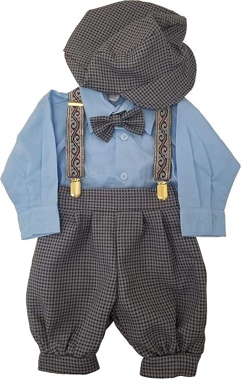 iGirlDress Vintage Dress Suit-Tuxedo Knickers Outfit Set Baby Boys & Toddler