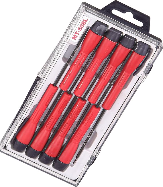 Genius Tools 8PC Micro-Tech Screwdriver Set - MT-508L