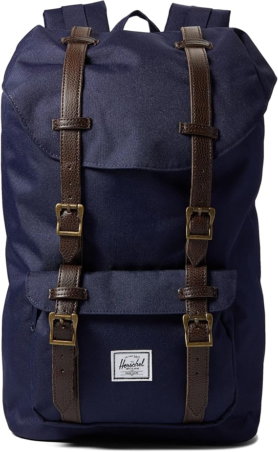 Herschel Supply Co. Little America Mid-Volume Peacoat/Chicory Coffee One Size