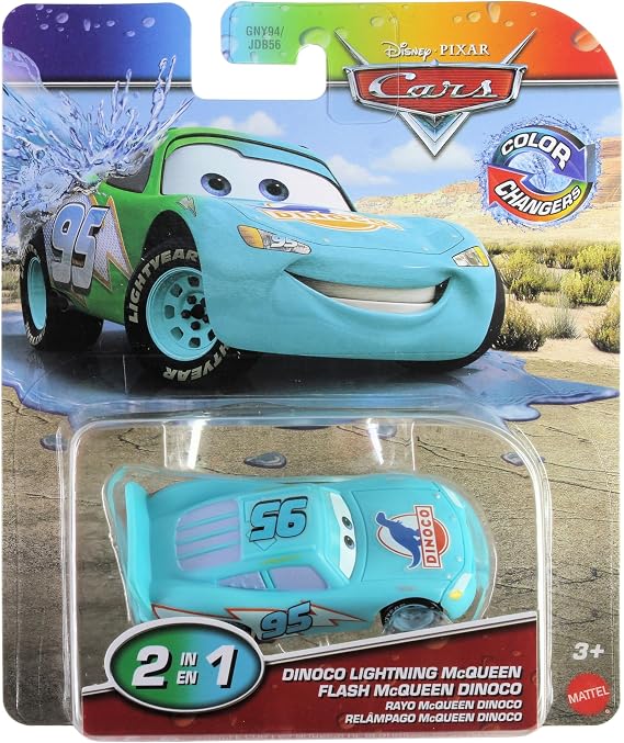 Disney Cars 2026 Color Changers Dinoco Lightning McQueen