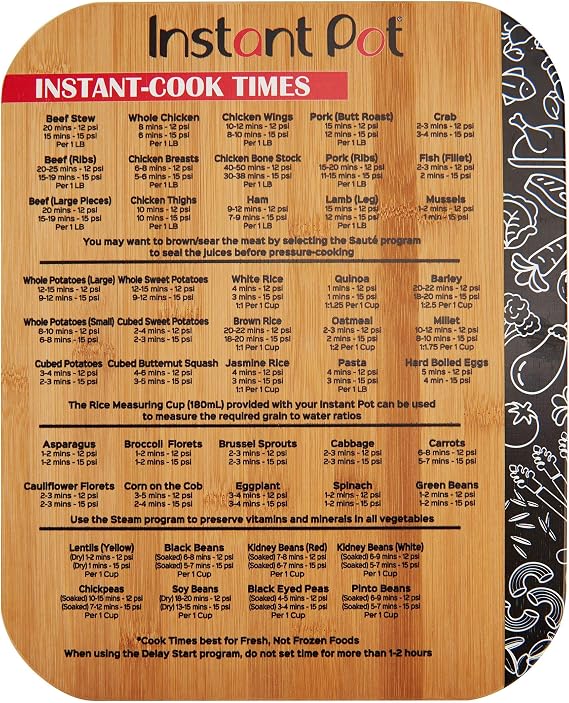 Instant Pot Official Cutting Board, 11x14, Brown