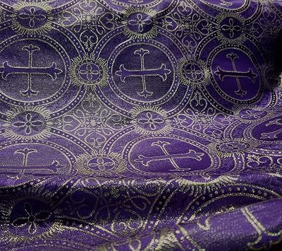 AD Silver Metallic Geometric Brocade Fabric, 60 Wide, Polyester, Dry Clean Only
